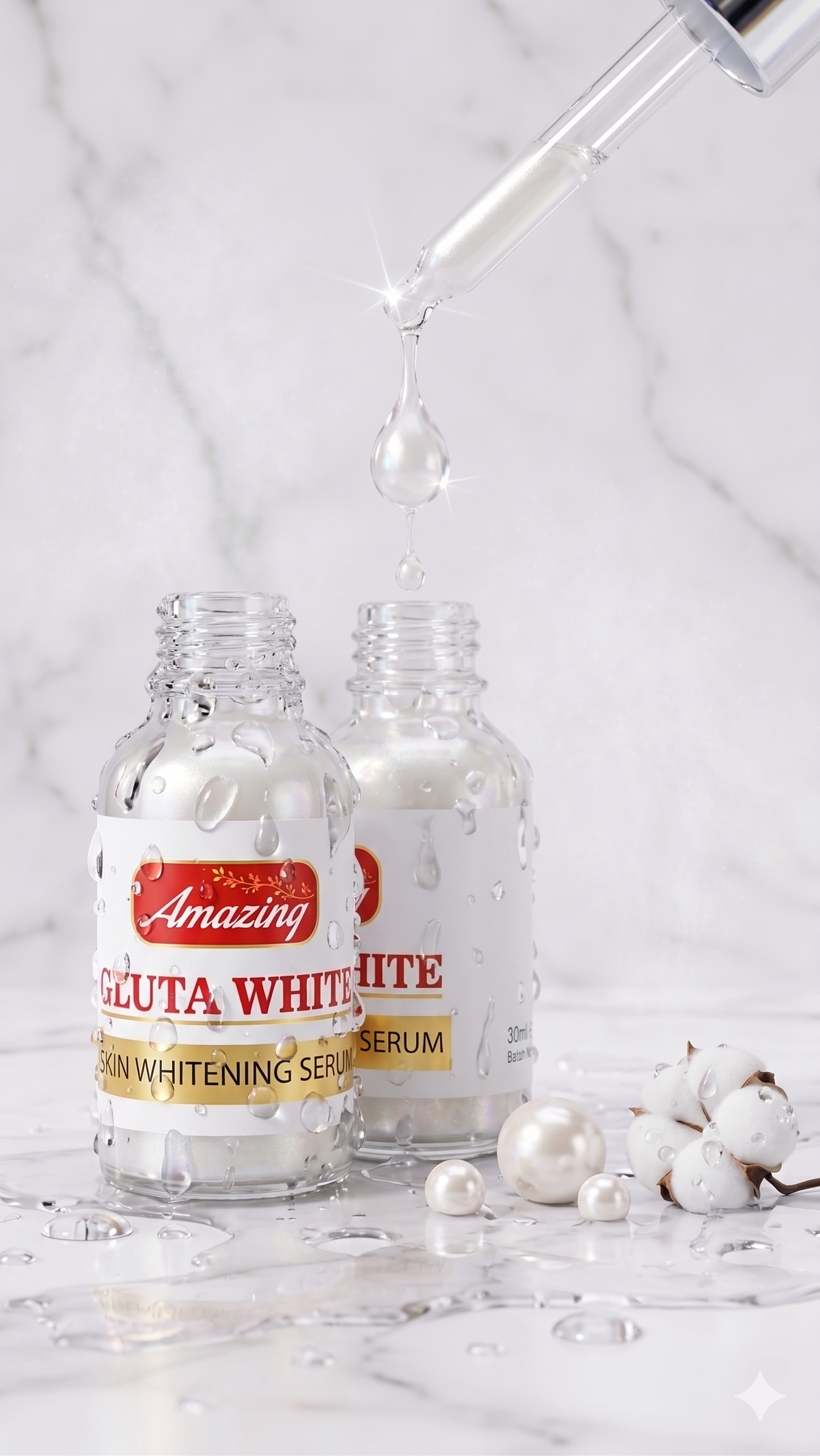Amazing Vitamin Gluta White Skin Whitening Serum